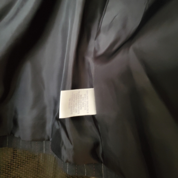 🆕Worthington suit jacket Navy stripe blazer - Picture 4 of 6